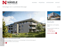 Tablet Screenshot of naegele.at